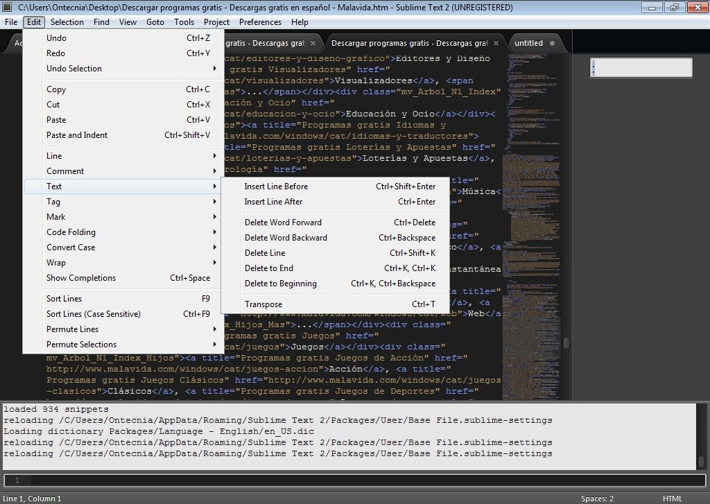 free sublime text editor