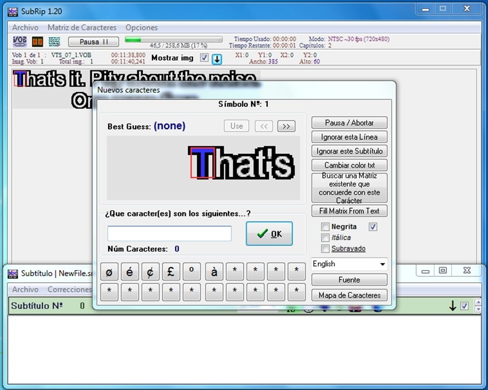 How to extract subtitles from dvd with subtitle editable