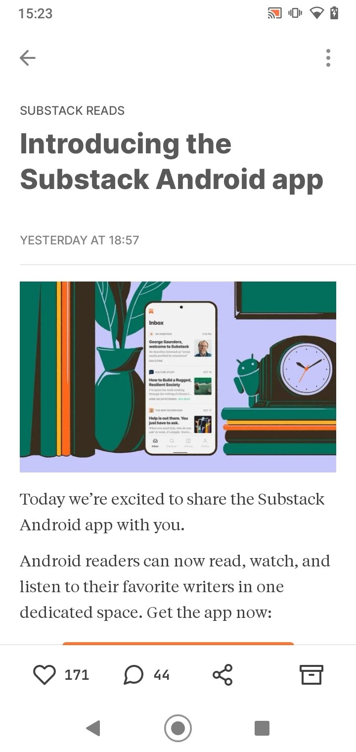 Introducing the Substack app