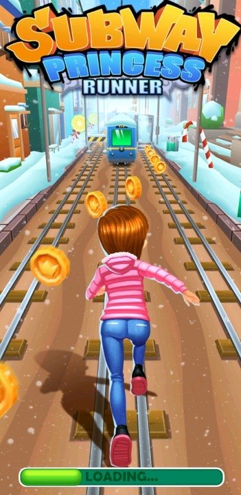 android 1 subway princess runner