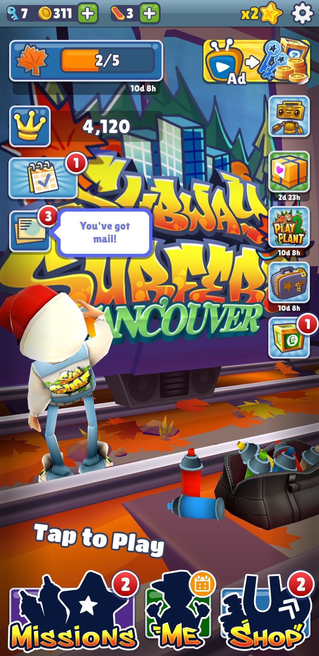 Descargar Subway Surfers 3.22 APK Gratis para Android