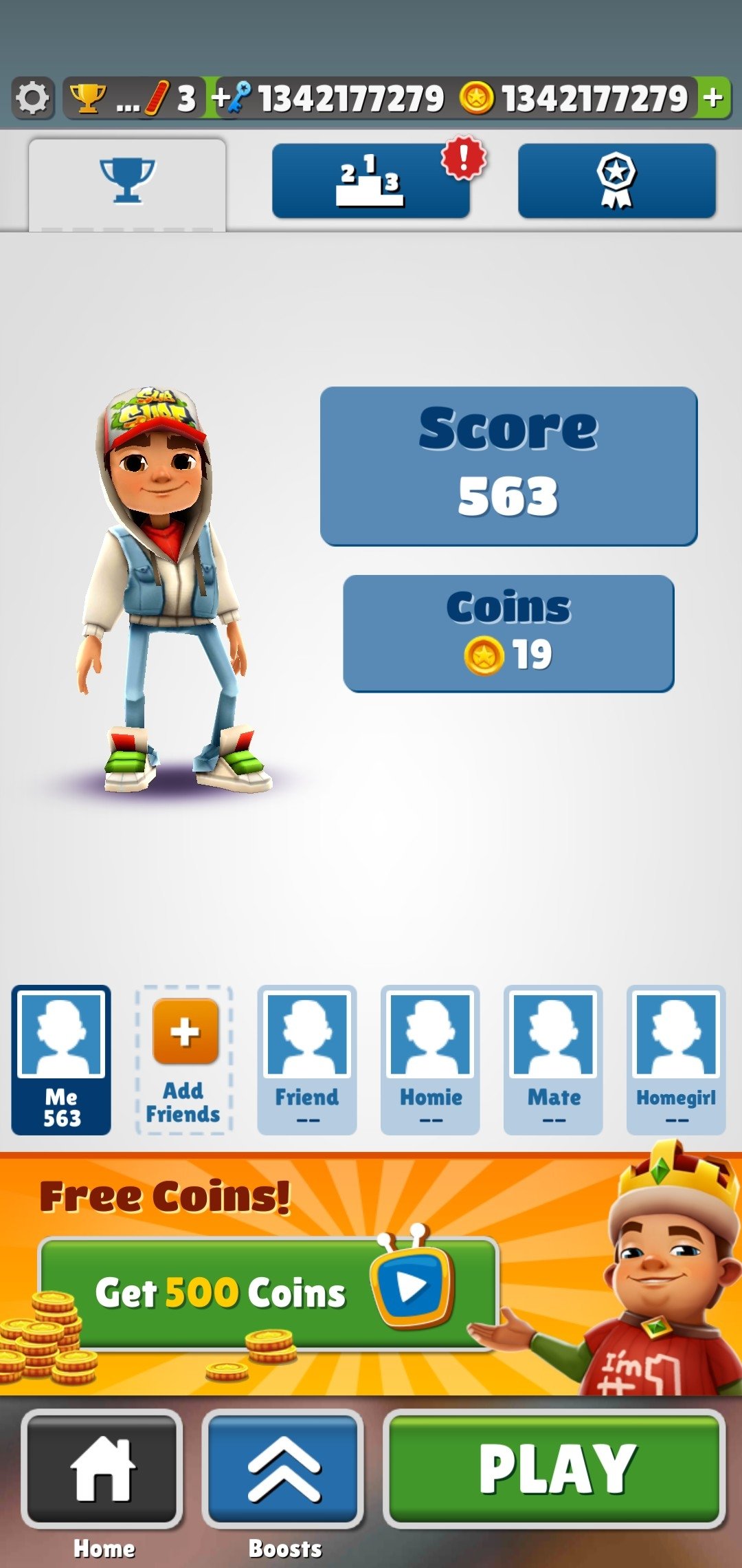 Subway surf infinito