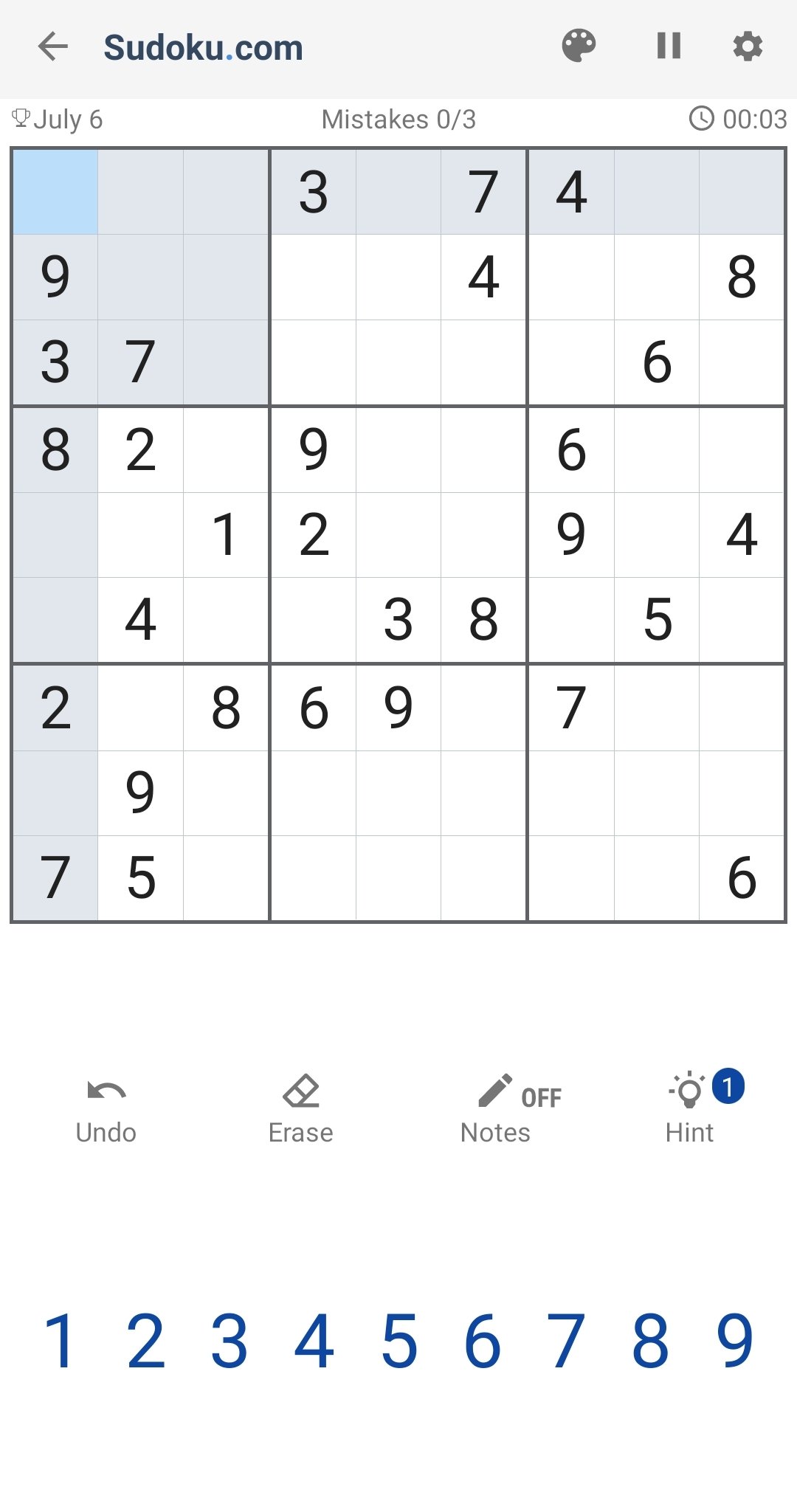for mac download Sudoku (Oh no! Another one!)