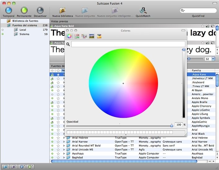 how to organize system fonts in suitcase fusion 7