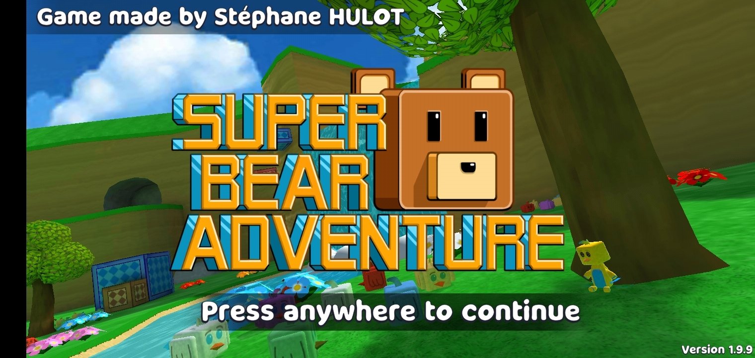 Super bear adventure mod menu versão 10.3.2 Apk Super bear 