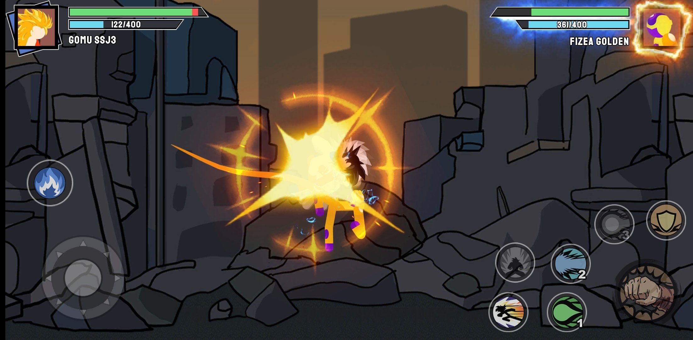 New Update: Stickman Warriors Super Dragon Shadow Fight - Apk Mod