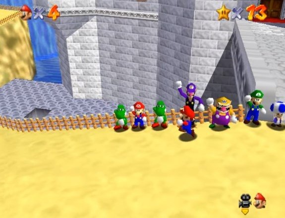 super mario nintendo 64 online