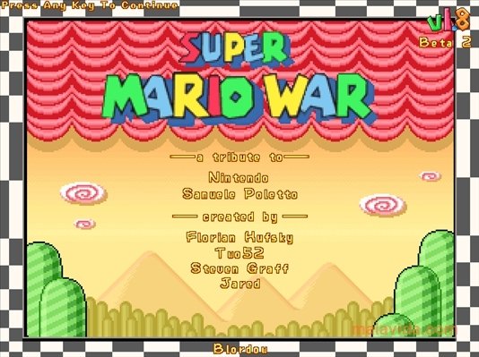 Mario war pc game