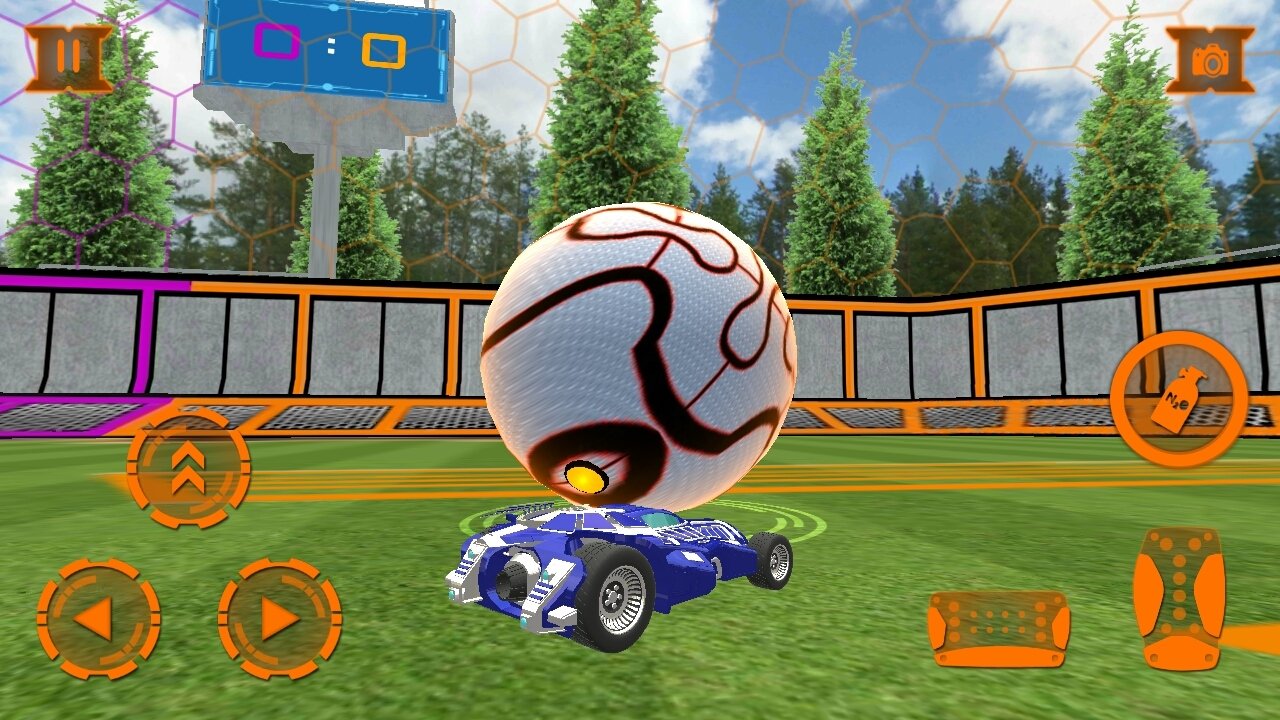 Super RocketBall é um jogo de futebol com carros disponível para