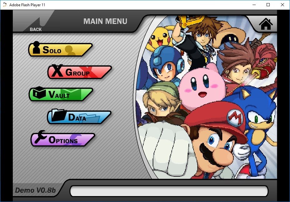 super smash flash 3 vo 6 play now