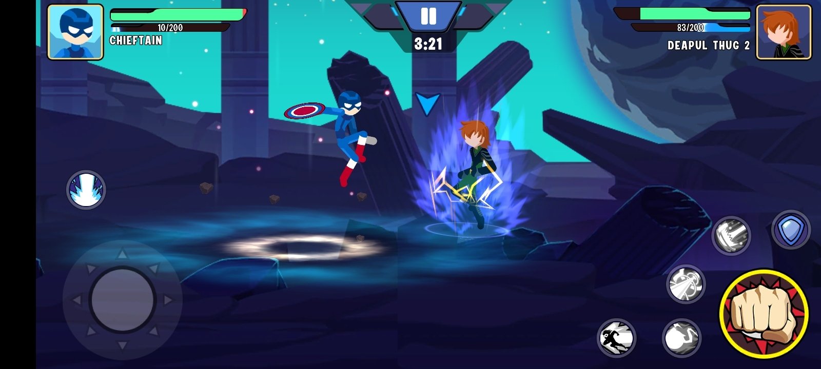 Super Stickman Heroes Fight 4.0 - Скачать для Android APK бесплатно