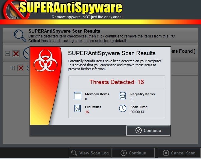 SUPERAntiSpyware 8.0.1026 - Descargar para PC Gratis