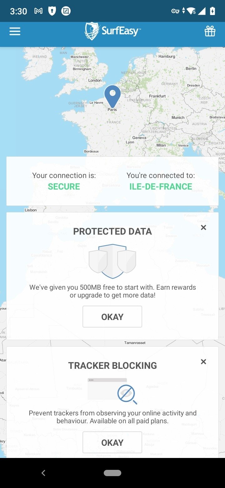 SurfEasy VPN Android 