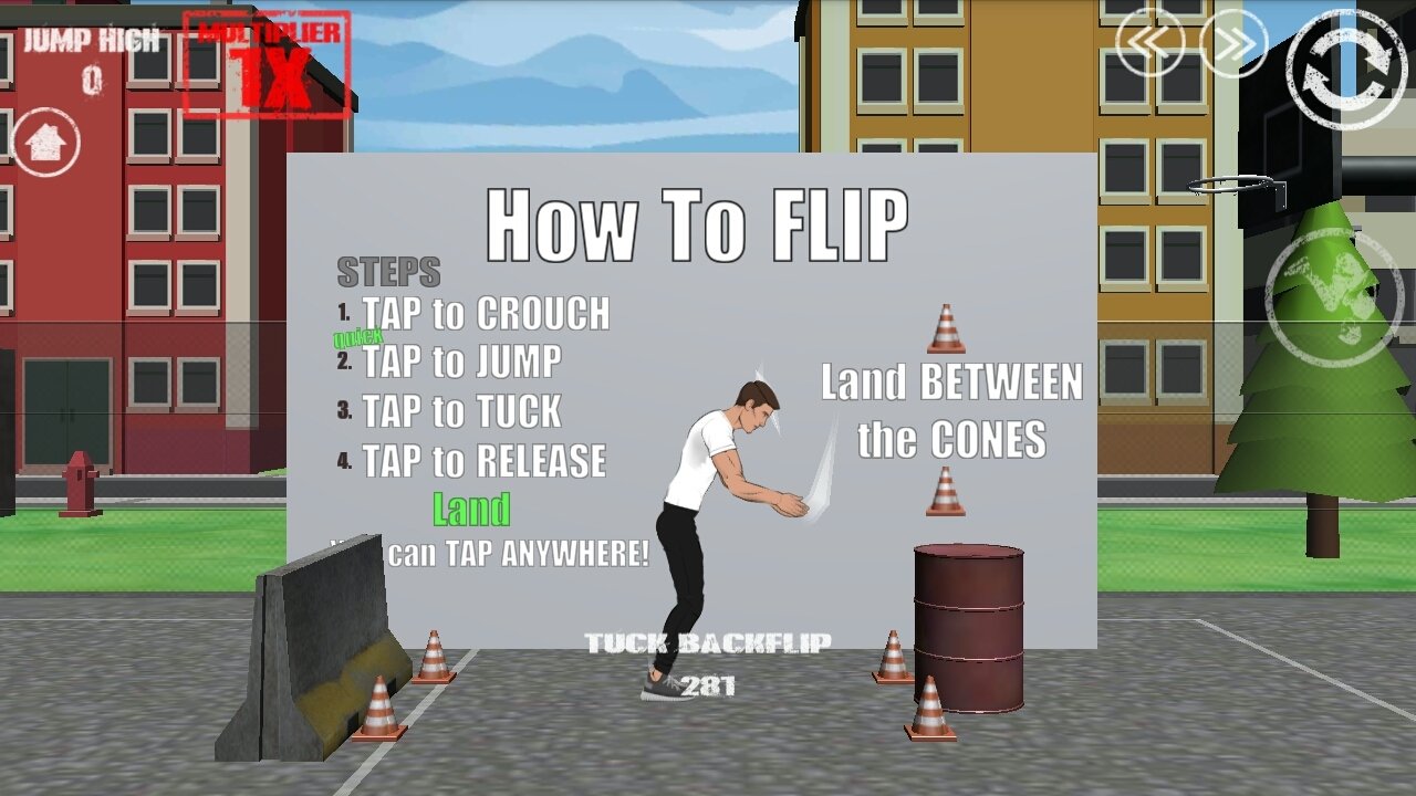 Backflip Pro – Parkour Sports Hypercasual Game Source Code