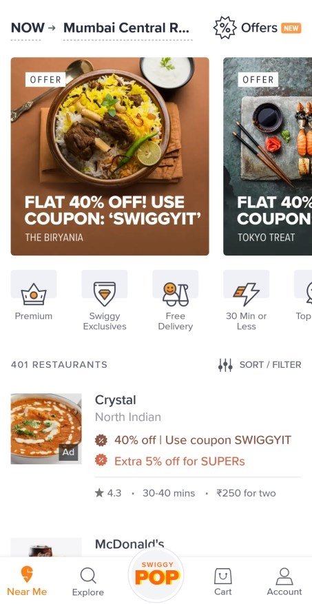 Swiggy Android 