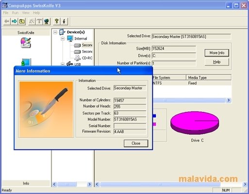 what is compuapps swissknife v3