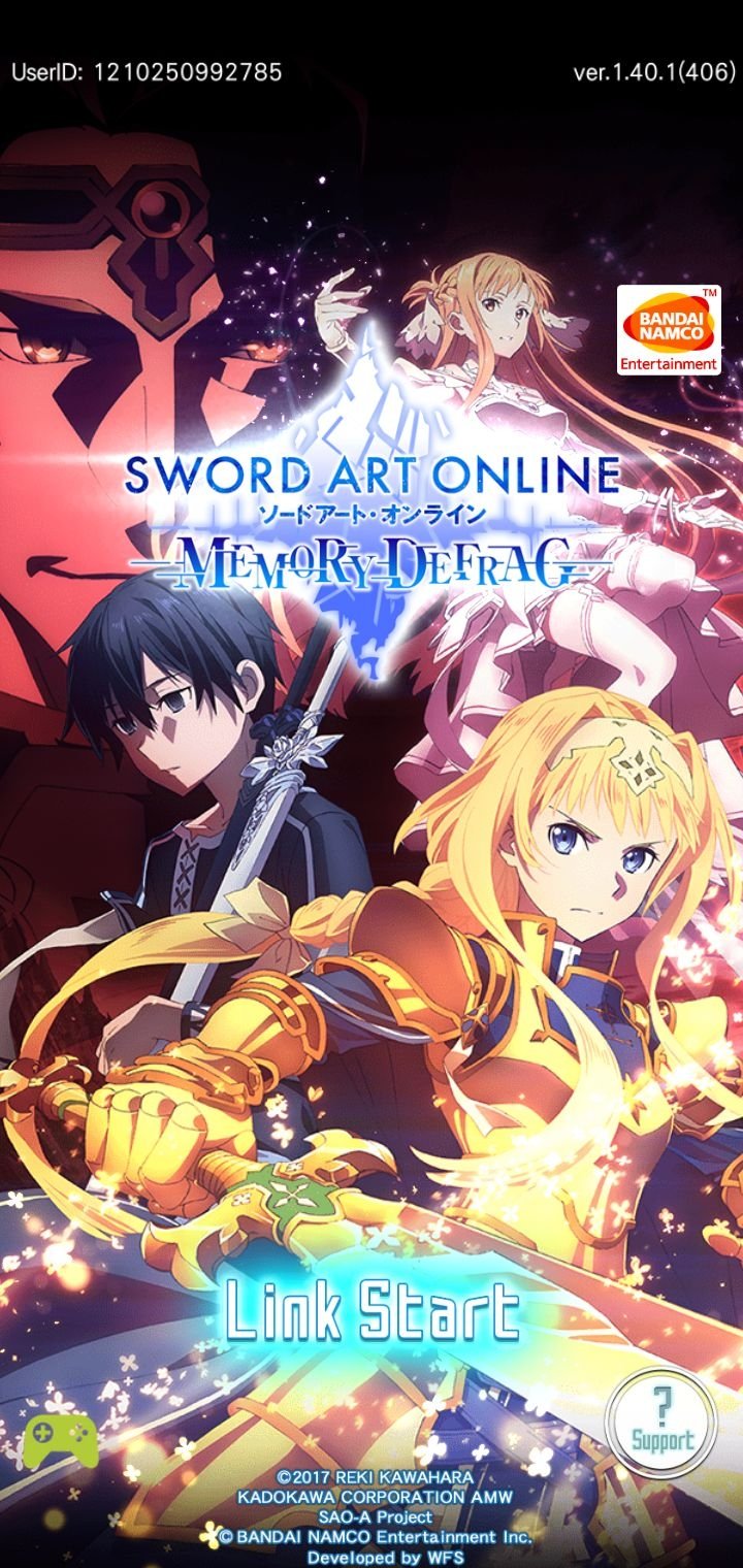 Free Download Sword Art Online Memory Defrag 1.40.3 for Android