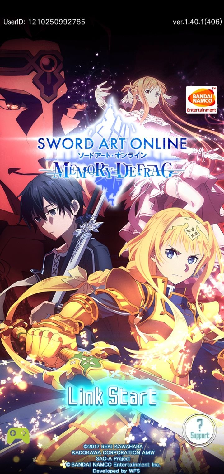 SWORD ART ONLINE: Memory Defrag for Android - Download the APK