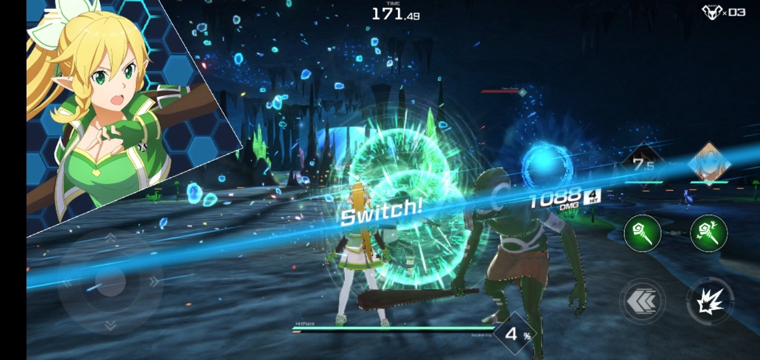 Sword Art Online: Variant Showdown Gameplay Android 