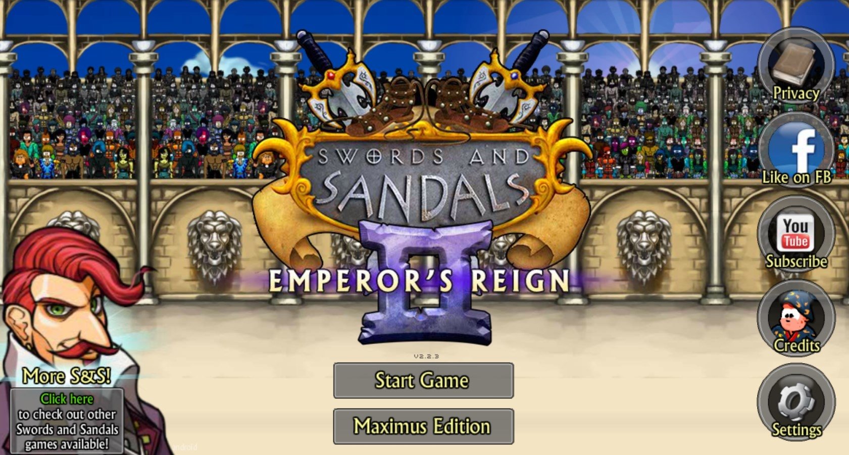 Swords and sandals 2 full version no download