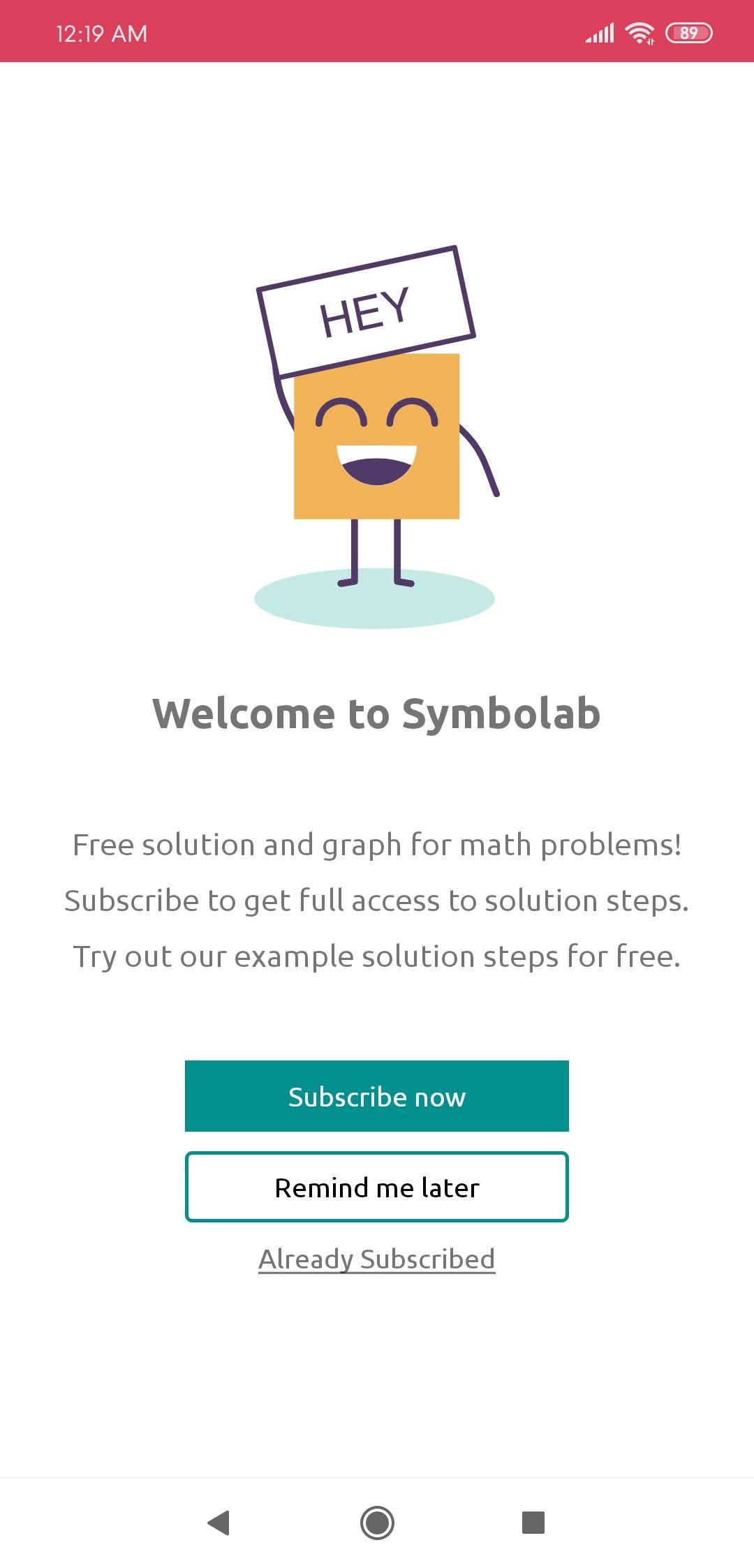 Symbolab Android