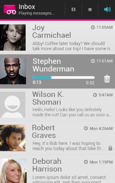 T-Mobile Visual Voicemail Android