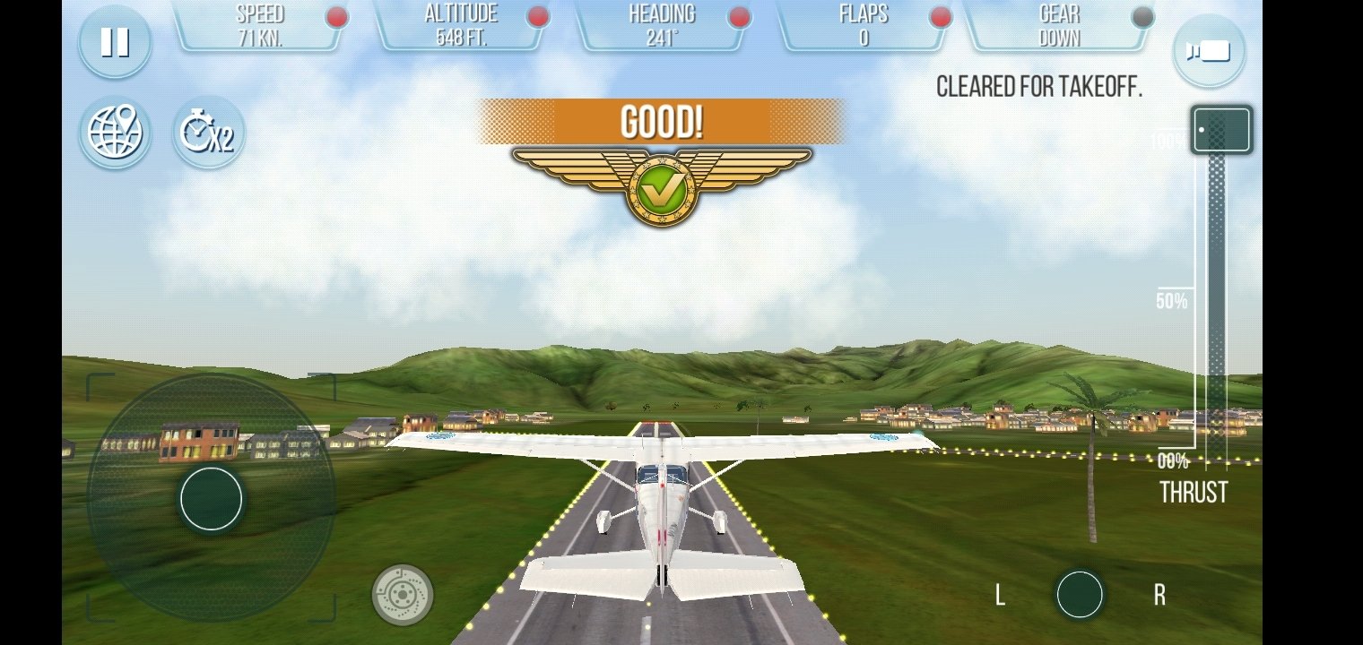 Como jogar Take Off Flight Simulator, game de avião para celular e PC