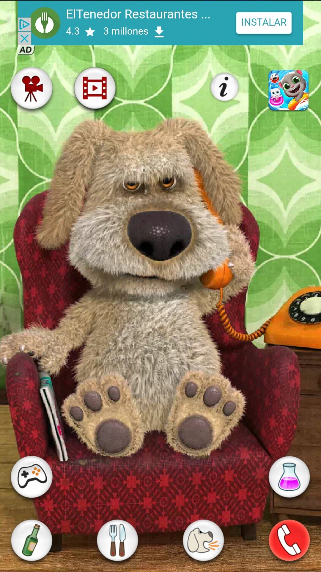 Talking Ben The Dog game for Android Download : Free Android Games