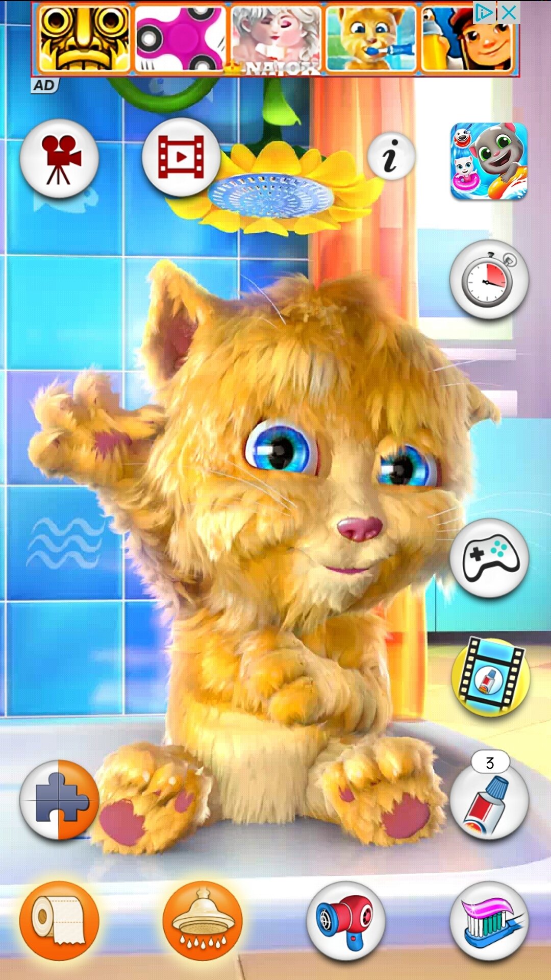 download talking ginger cat