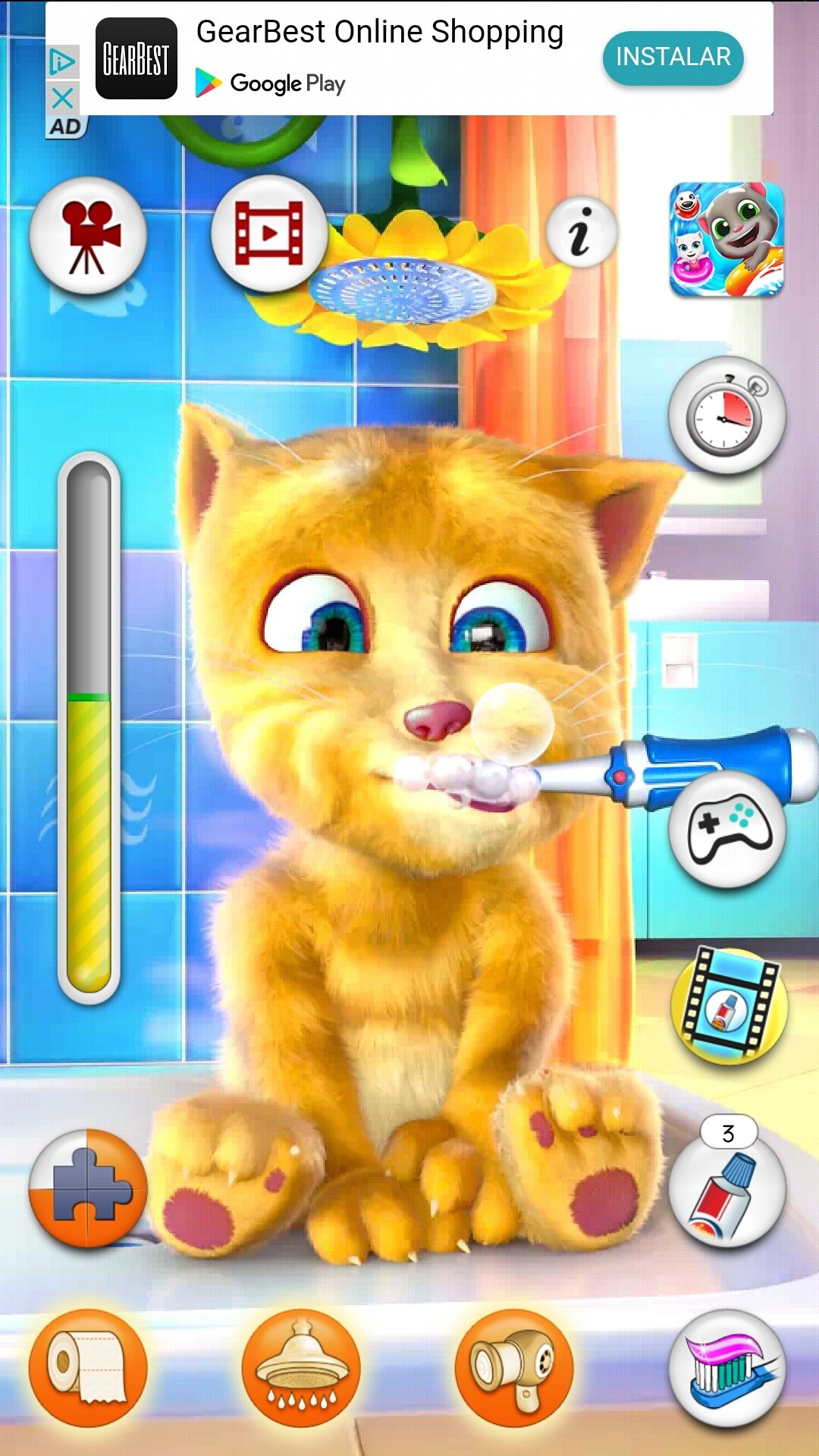 Talking Ginger 3.3.1.137 - Скачать для Android APK бесплатно