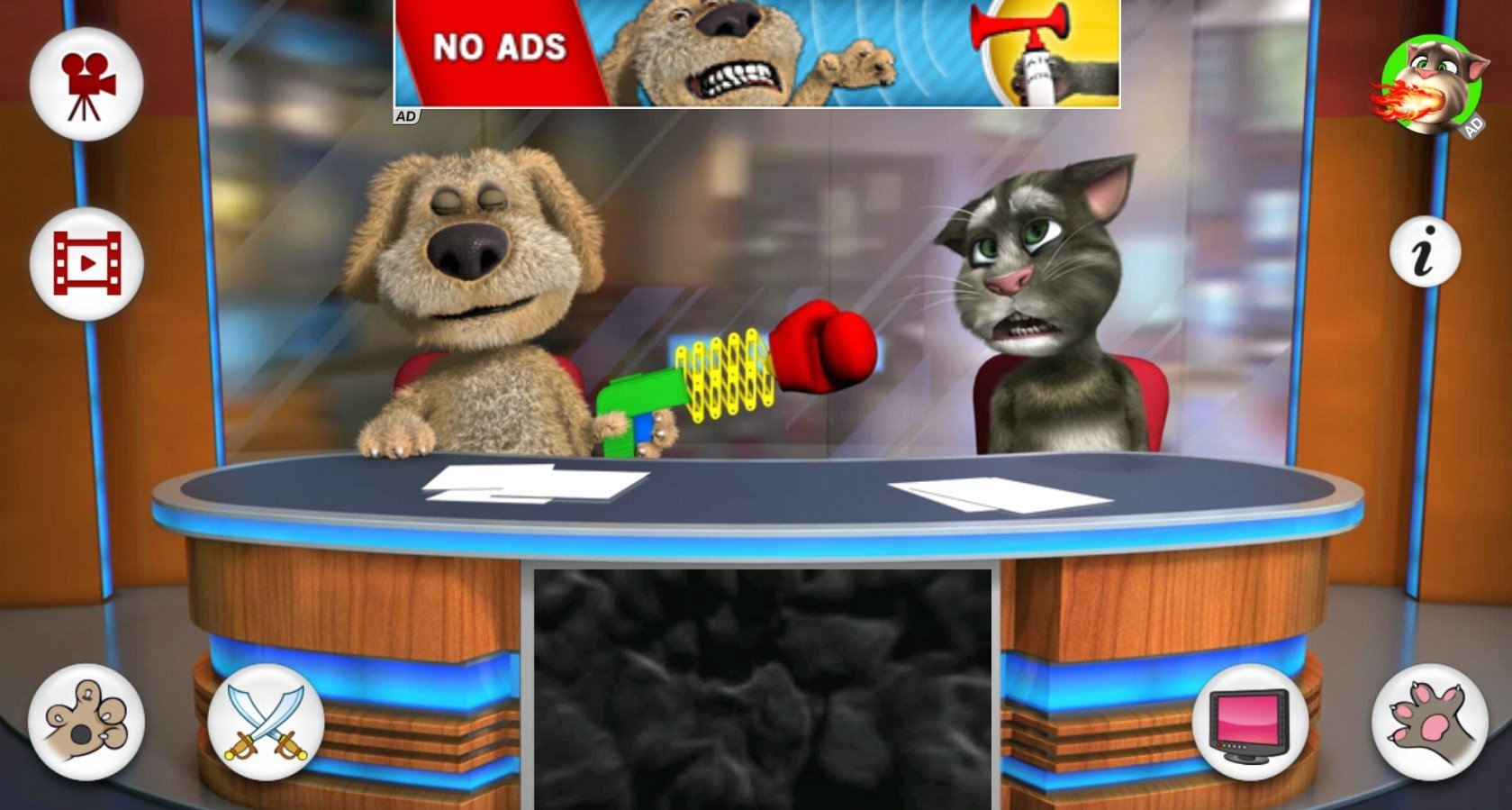 Бен новости игра. Talking Tom and Ben. Бен игра том. Talking Tom and Ben News. Приложение говорящий Бен.