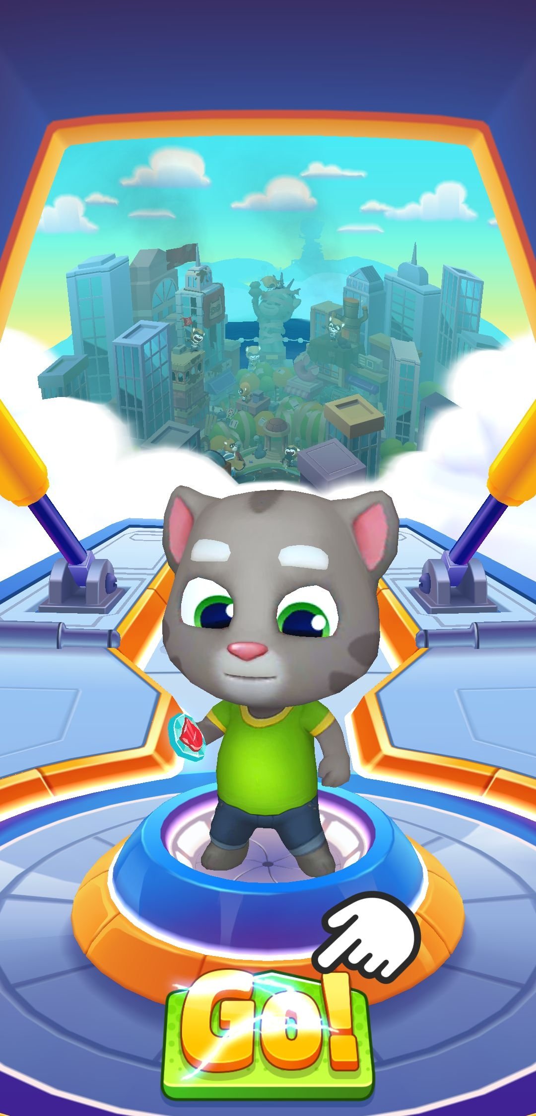 JOGO GATO TOM HERO DASH - My Talking Tom Hero Dash - Família Rocha