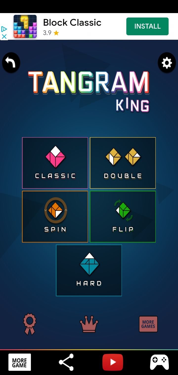 Jogo Tangram King no Jogos 360