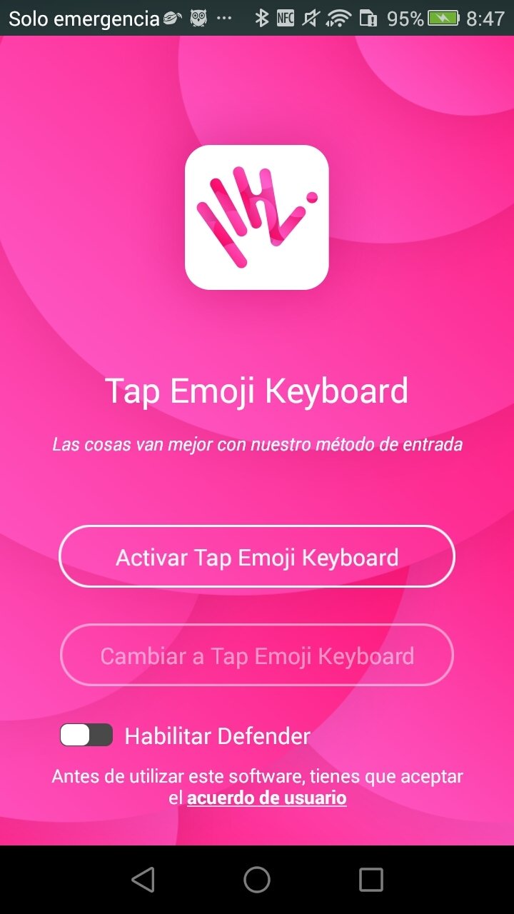 Tap Emoji Keyboard Android 