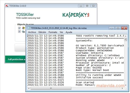 kaspersky anti rootkit free