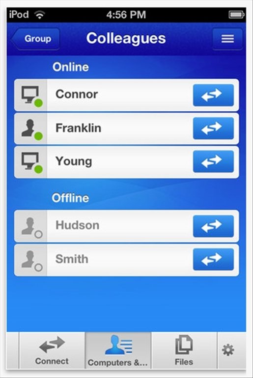 teamviewer for iphone control