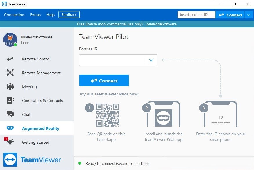online teamviewer connection