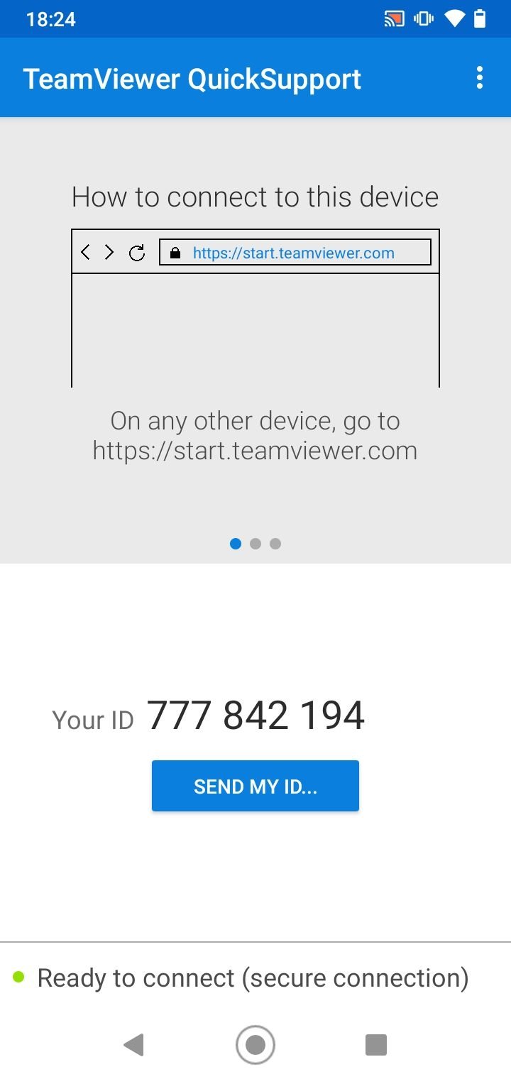 TeamViewer QuickSupport 15.54.476 - Скачать для Android APK бесплатно