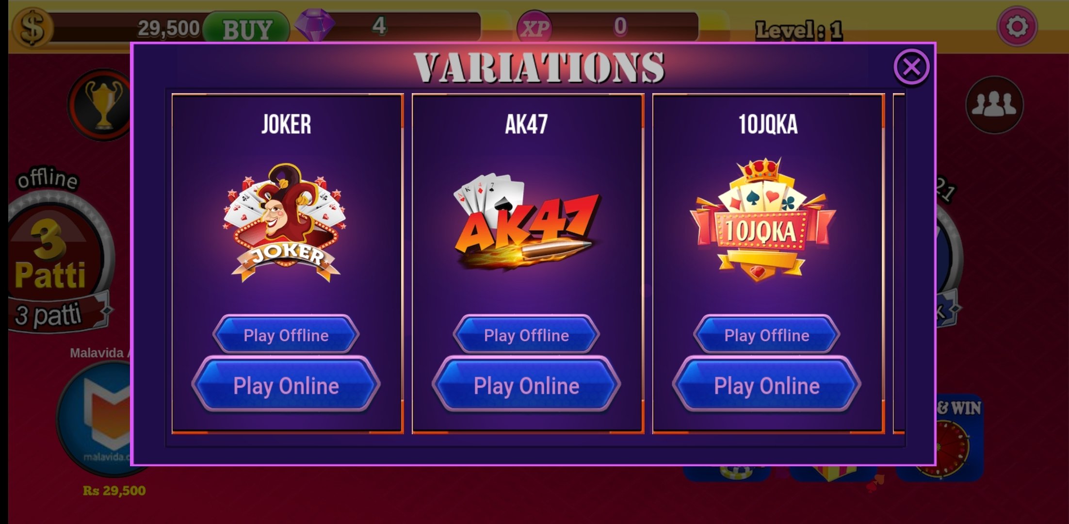 Casino games download for free