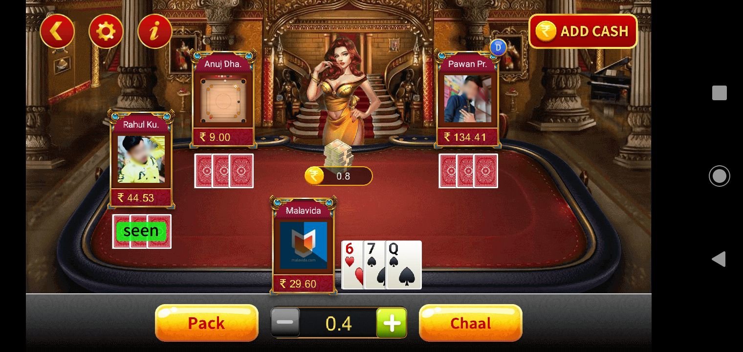 TeenPatti Cash 3.8.0 - Скачать для Android APK бесплатно