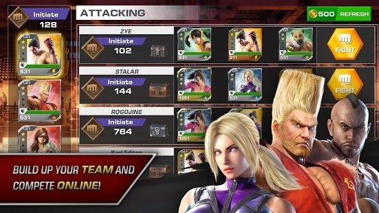 NOVO!!! TEKKEN Mobile Para Android Melhor Jogo De Luta - Loucura Game