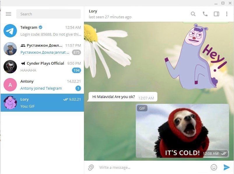 Telegram 4.8.10 free downloads