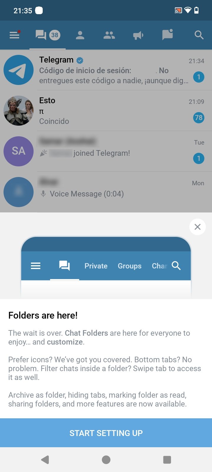 Telegram X 0.26.9.1730 - Скачать для Android APK бесплатно