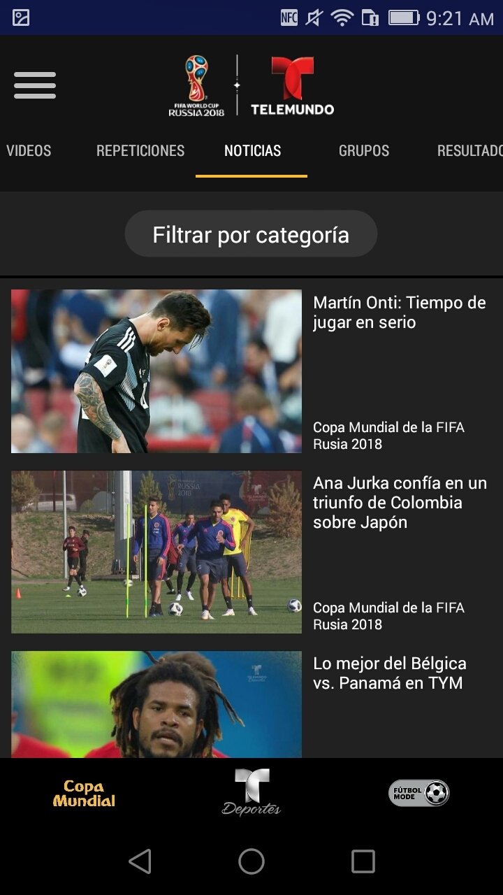 Telemundo Deportes: En Vivo::Appstore for Android