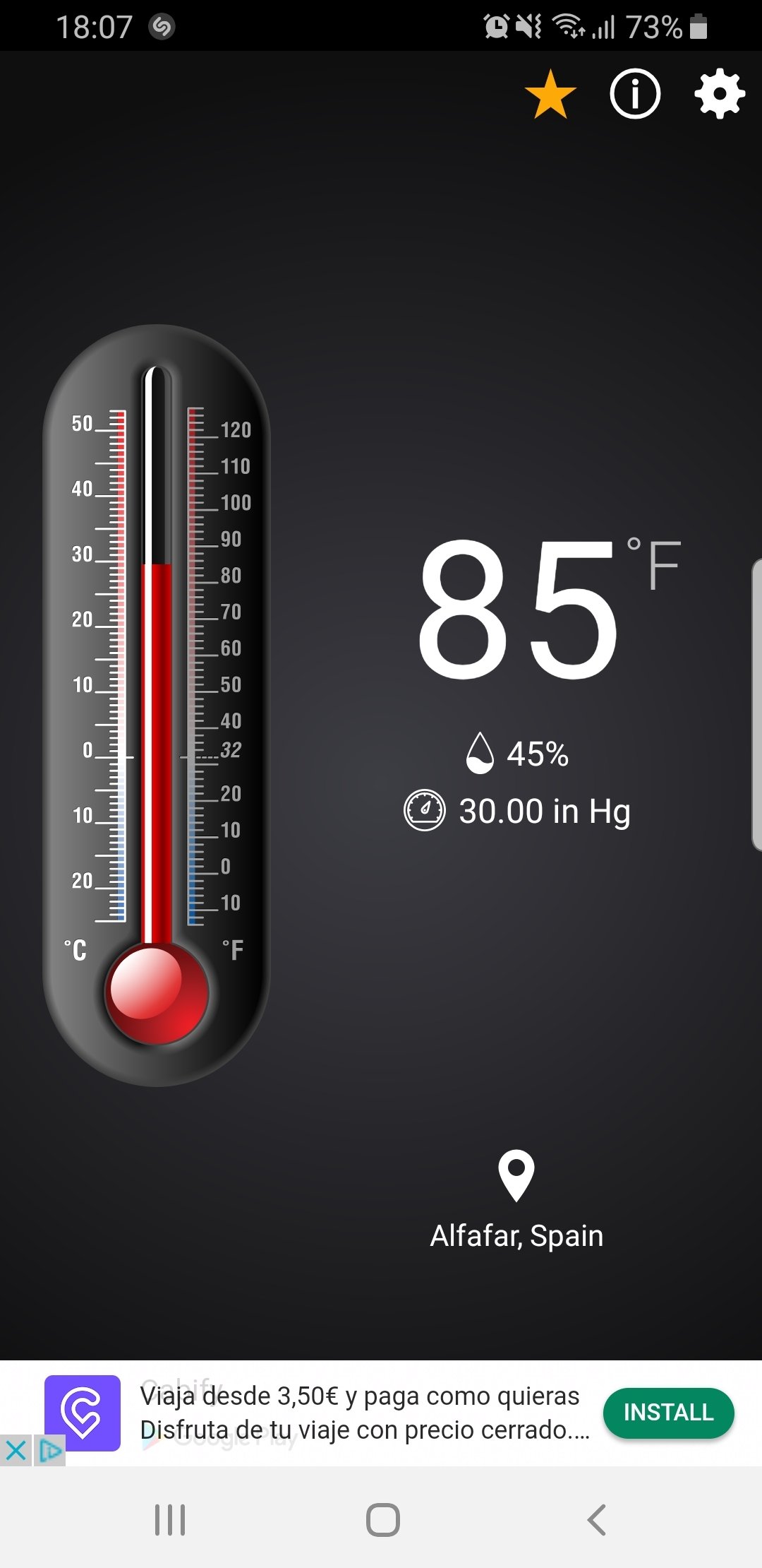 Thermometer++ Android