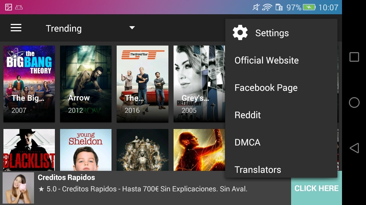 Terrarium TV 1.9.10 - Download for Android APK Free