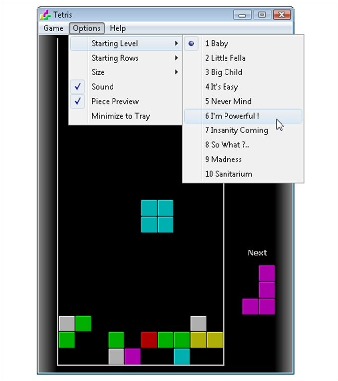 Tetris  - Download for PC Free