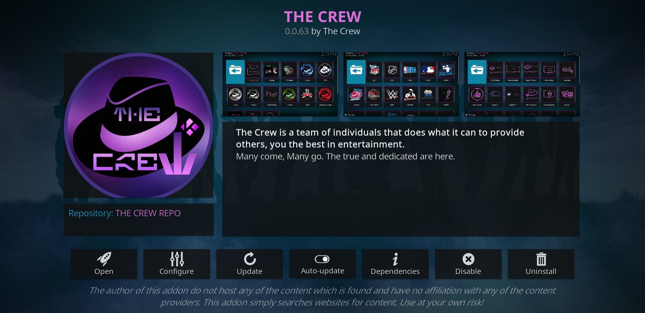 the crew app