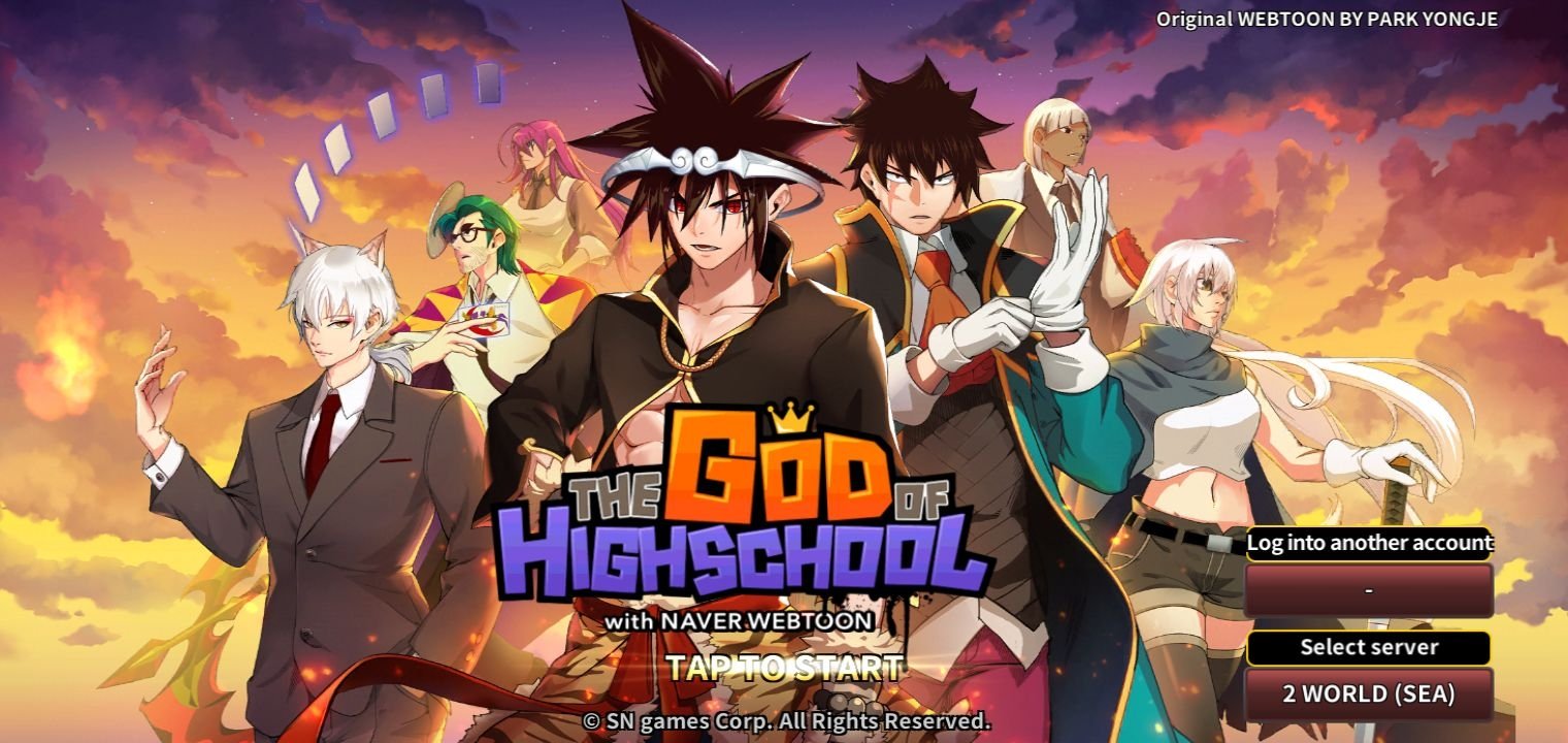 The God of High School  TRAILER OFICIAL 