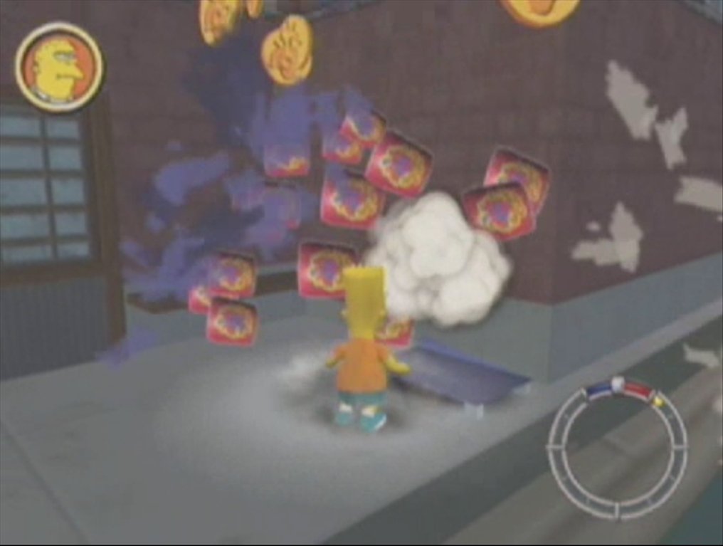 the simpsons hit and run free